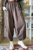 Lagen Shelby Barrel Pant Chocolate
